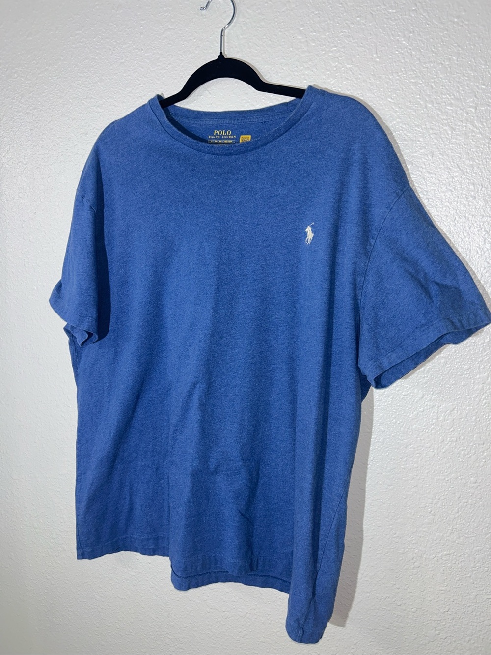 Polo by Ralph Lauren Men’s Blue Short Sleeve Crewneck Tee Sz XL - Picture 3 of 6